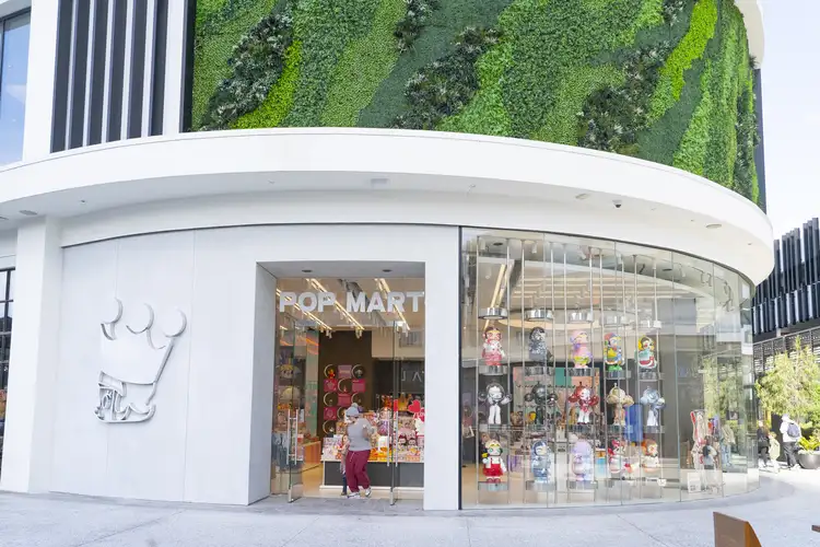 PopMart store at Westfield Century City, Los Angeles, CA